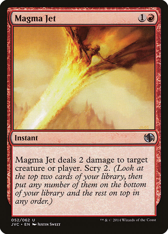 Magma Jet [Duel Decks Anthology] | Deep Dive Games St. Marys