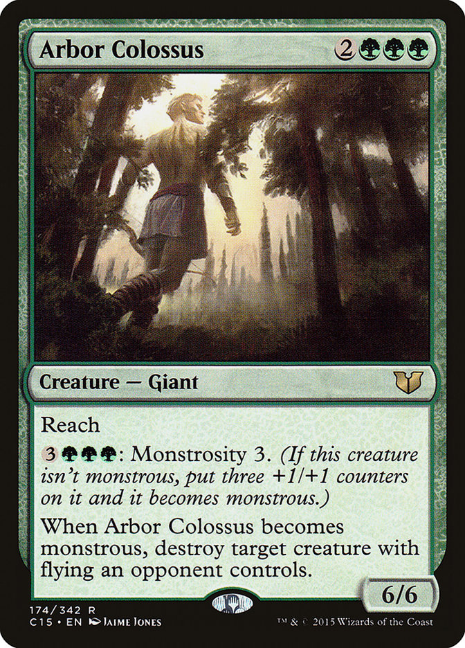 Arbor Colossus [Commander 2015] | Deep Dive Games St. Marys