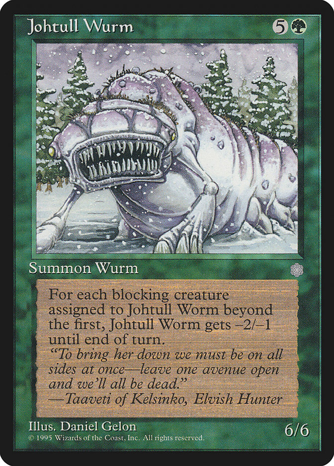 Johtull Wurm [Ice Age] | Deep Dive Games St. Marys
