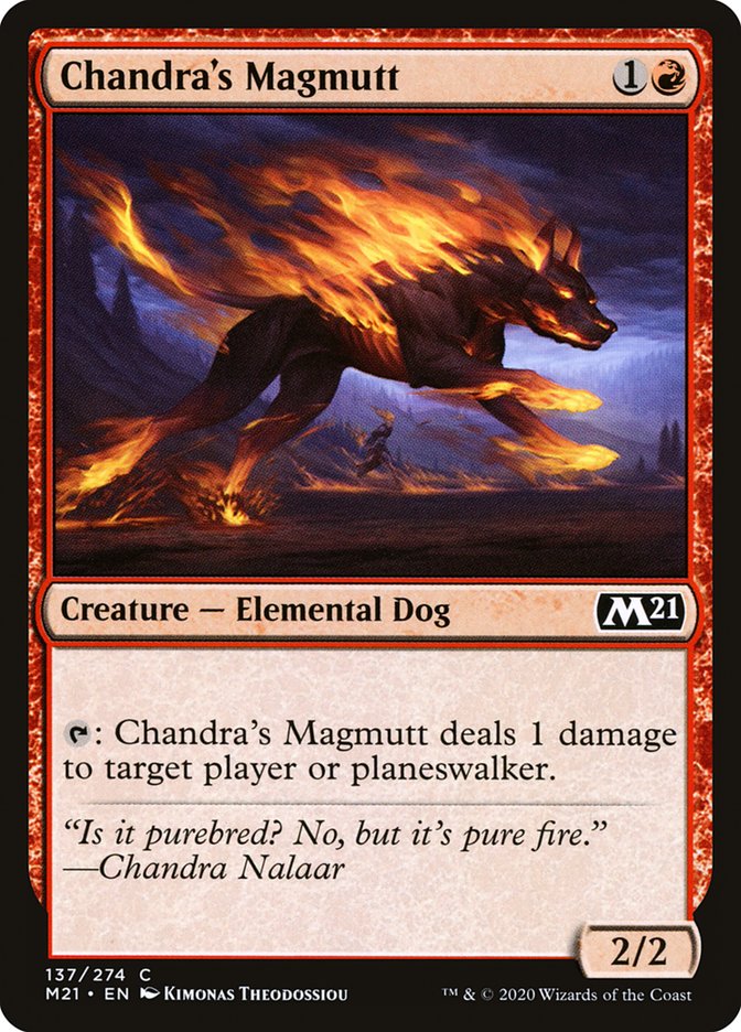 Chandra's Magmutt [Core Set 2021] | Deep Dive Games St. Marys