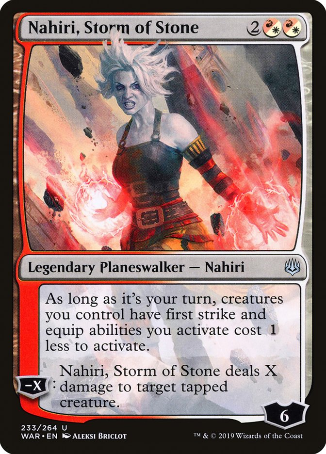 Nahiri, Storm of Stone [War of the Spark] | Deep Dive Games St. Marys