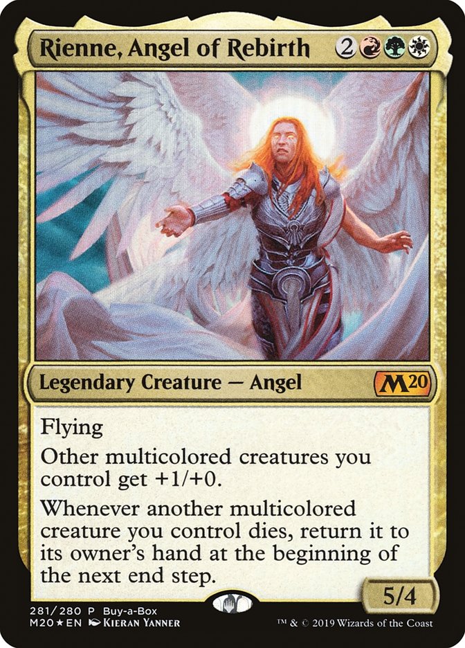 Rienne, Angel of Rebirth (Buy-A-Box) [Core Set 2020] | Deep Dive Games St. Marys