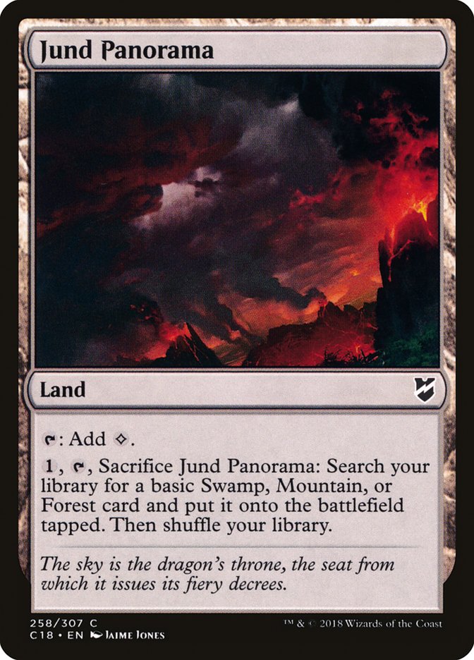 Jund Panorama [Commander 2018] | Deep Dive Games St. Marys