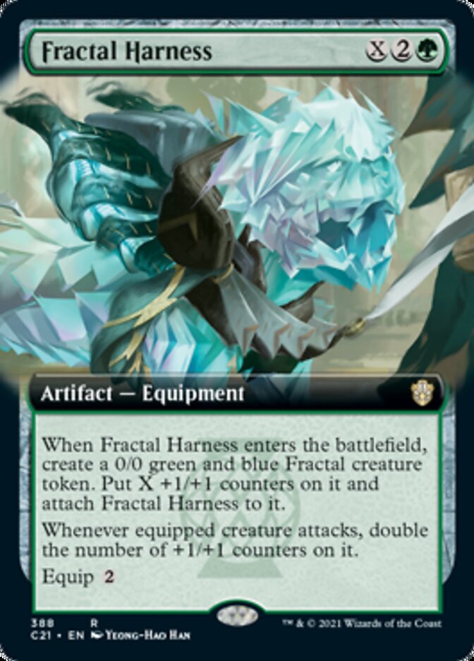 Fractal Harness (Extended Art) [Commander 2021] | Deep Dive Games St. Marys