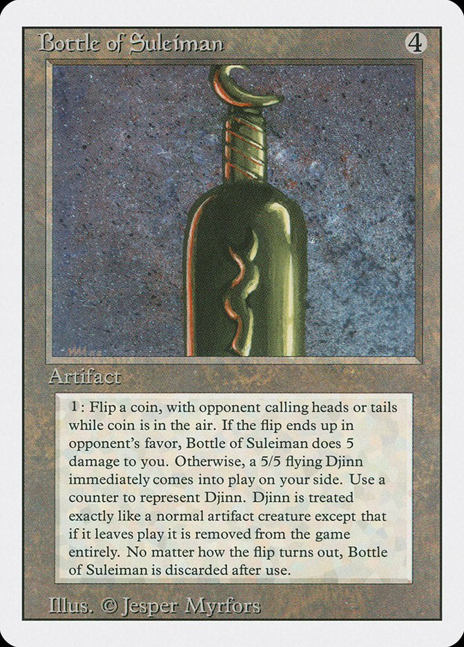 Bottle of Suleiman [Revised Edition] | Deep Dive Games St. Marys