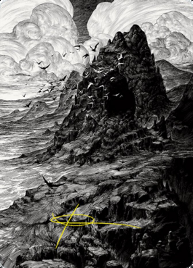 Mountain Art Card [Innistrad: Crimson Vow Art Series] | Deep Dive Games St. Marys