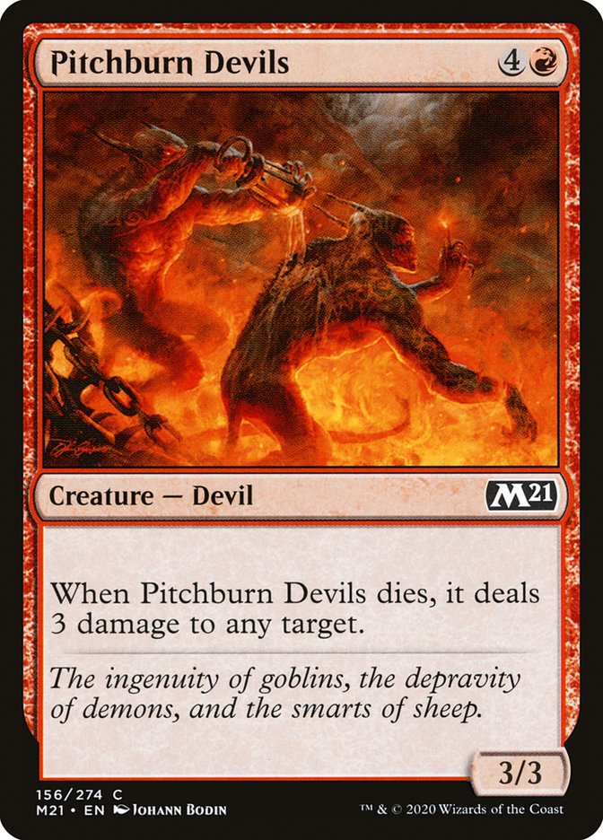 Pitchburn Devils [Core Set 2021] | Deep Dive Games St. Marys