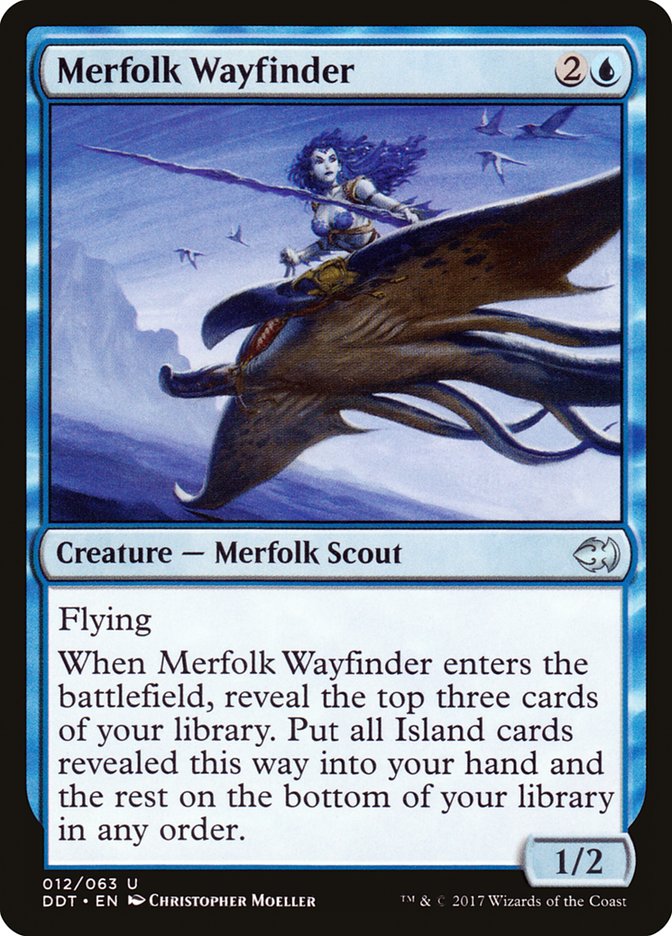 Merfolk Wayfinder [Duel Decks: Merfolk vs. Goblins] | Deep Dive Games St. Marys