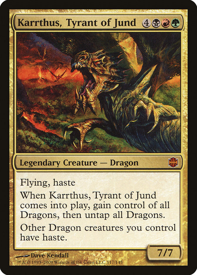Karrthus, Tyrant of Jund [Alara Reborn] | Deep Dive Games St. Marys