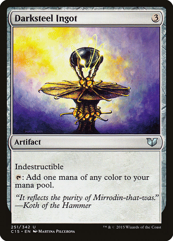 Darksteel Ingot [Commander 2015] | Deep Dive Games St. Marys
