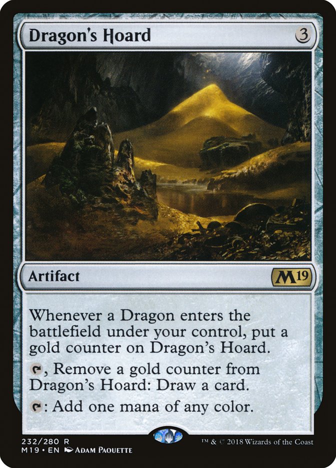 Dragon's Hoard [Core Set 2019] | Deep Dive Games St. Marys