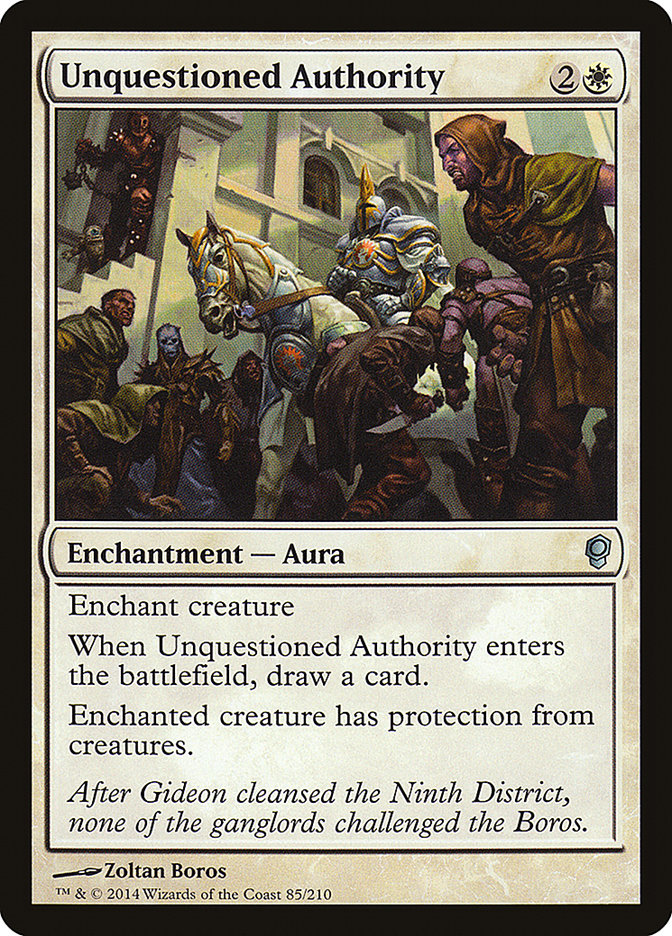 Unquestioned Authority [Conspiracy] | Deep Dive Games St. Marys