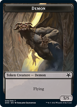 Bird Illusion // Demon Double-Sided Token [Game Night: Free-for-All Tokens] | Deep Dive Games St. Marys