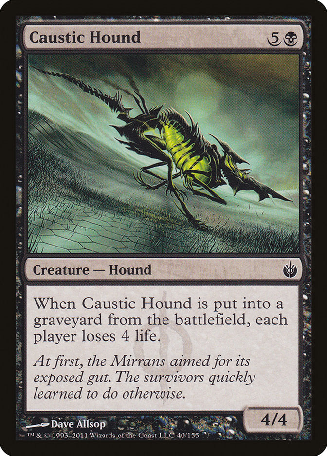 Caustic Hound [Mirrodin Besieged] | Deep Dive Games St. Marys