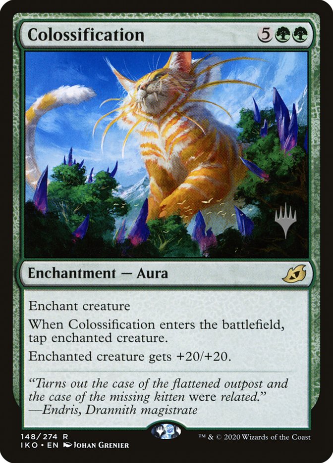 Colossification (Promo Pack) [Ikoria: Lair of Behemoths Promos] | Deep Dive Games St. Marys