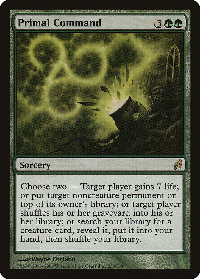Primal Command [Lorwyn] | Deep Dive Games St. Marys