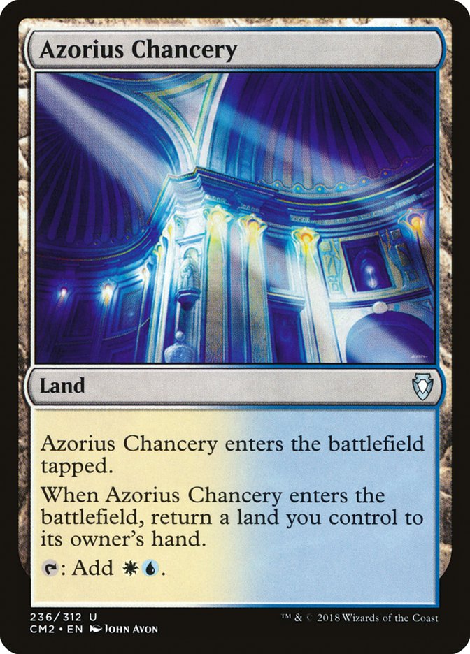 Azorius Chancery [Commander Anthology Volume II] | Deep Dive Games St. Marys