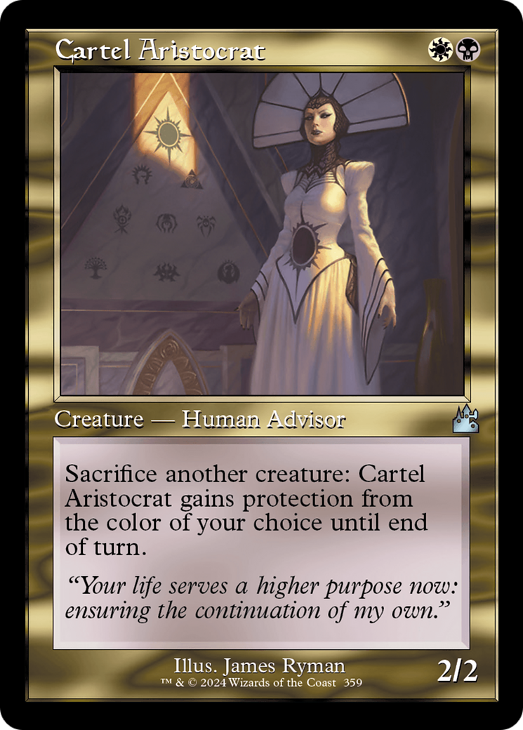 Cartel Aristocrat (Retro Frame) [Ravnica Remastered] | Deep Dive Games St. Marys