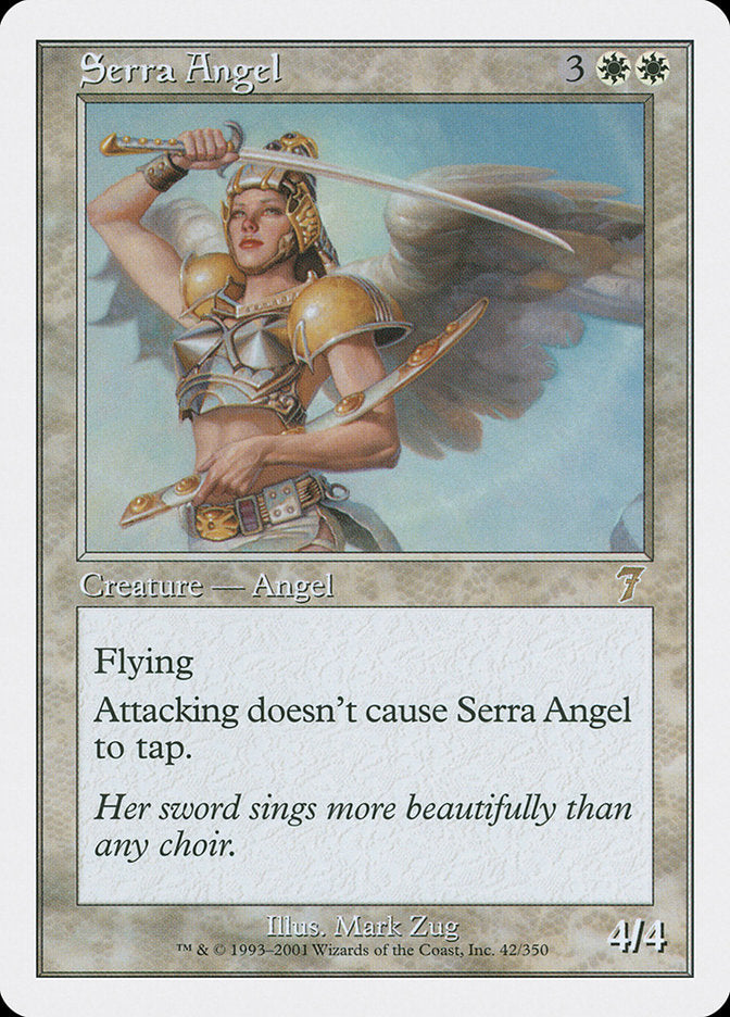 Serra Angel [Seventh Edition] | Deep Dive Games St. Marys