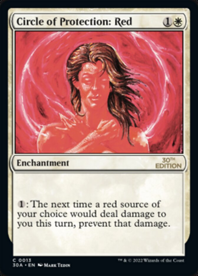 Circle of Protection: Red [30th Anniversary Edition] | Deep Dive Games St. Marys