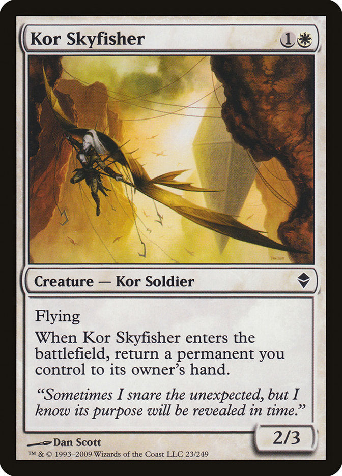 Kor Skyfisher [Zendikar] | Deep Dive Games St. Marys