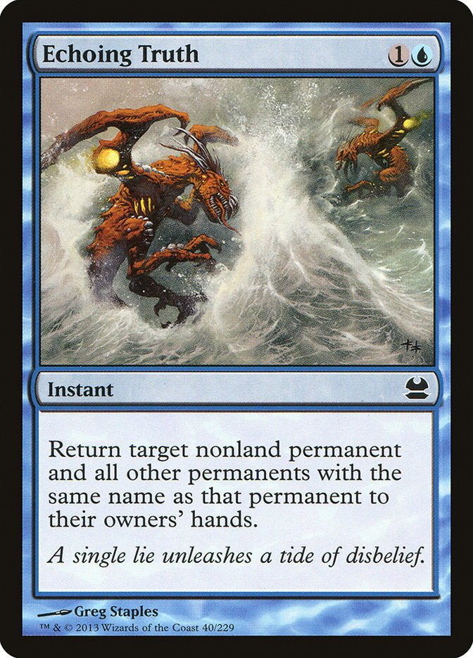 Echoing Truth [Modern Masters] | Deep Dive Games St. Marys