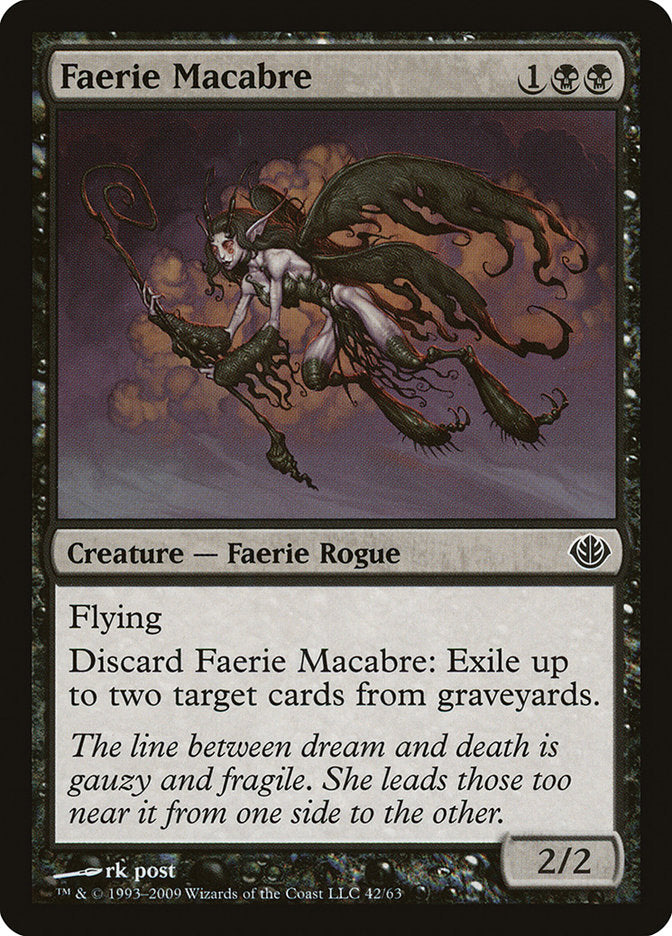 Faerie Macabre [Duel Decks: Garruk vs. Liliana] | Deep Dive Games St. Marys