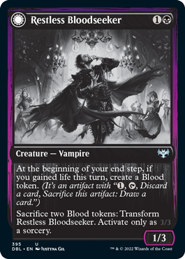 Restless Bloodseeker // Bloodsoaked Reveler [Innistrad: Double Feature] | Deep Dive Games St. Marys