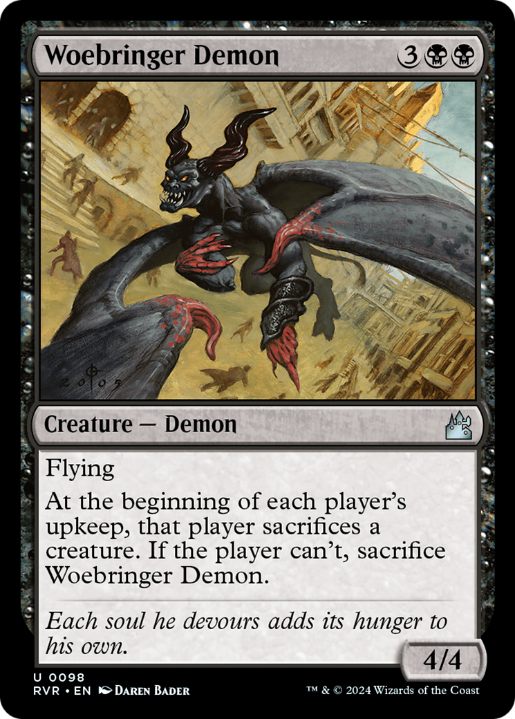 Woebringer Demon [Ravnica Remastered] | Deep Dive Games St. Marys