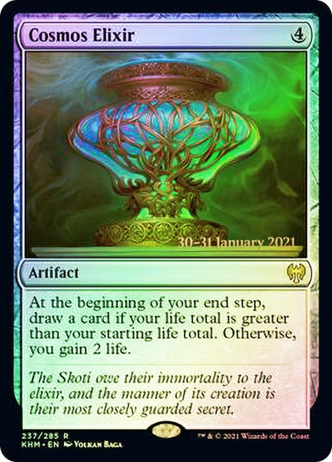 Cosmos Elixir [Kaldheim Prerelease Promos] | Deep Dive Games St. Marys