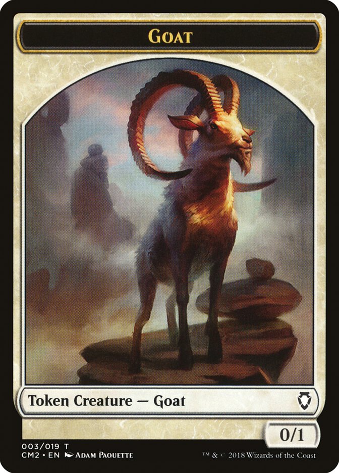 Goat Token [Commander Anthology Volume II Tokens] | Deep Dive Games St. Marys