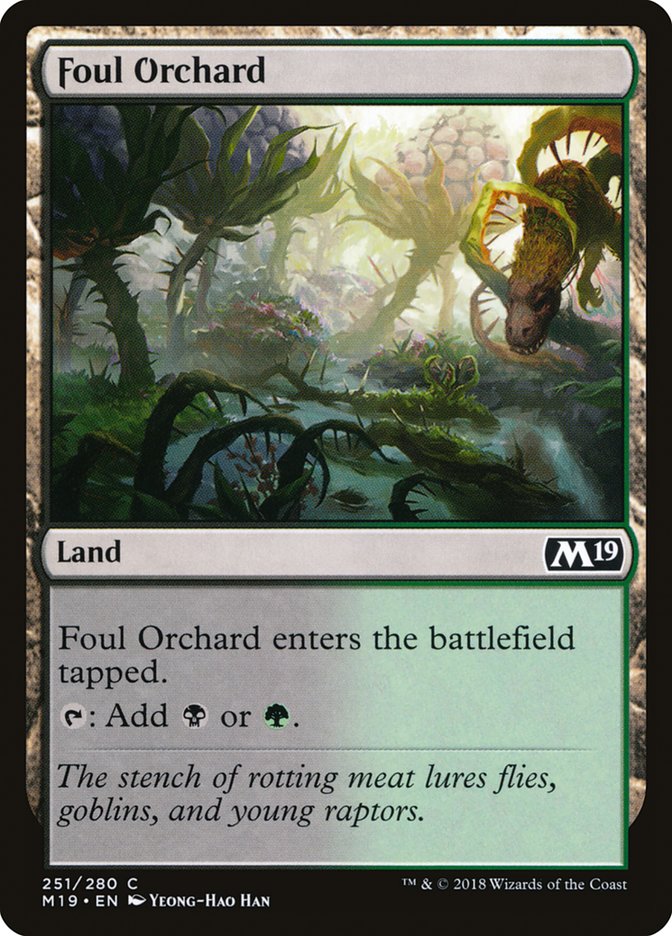 Foul Orchard [Core Set 2019] | Deep Dive Games St. Marys