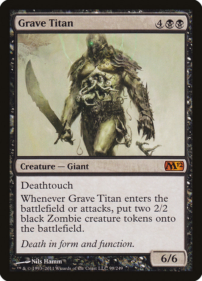 Grave Titan [Magic 2012] | Deep Dive Games St. Marys