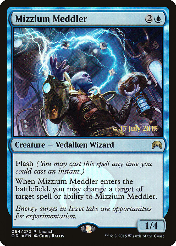 Mizzium Meddler [Magic Origins Promos] | Deep Dive Games St. Marys