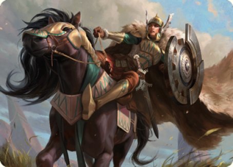 Knight of Dawn's Light Art Card [Dominaria United Art Series] | Deep Dive Games St. Marys