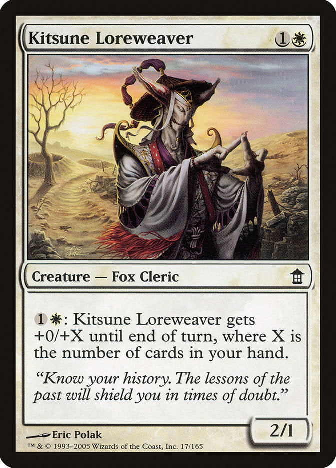 Kitsune Loreweaver [Saviors of Kamigawa] | Deep Dive Games St. Marys