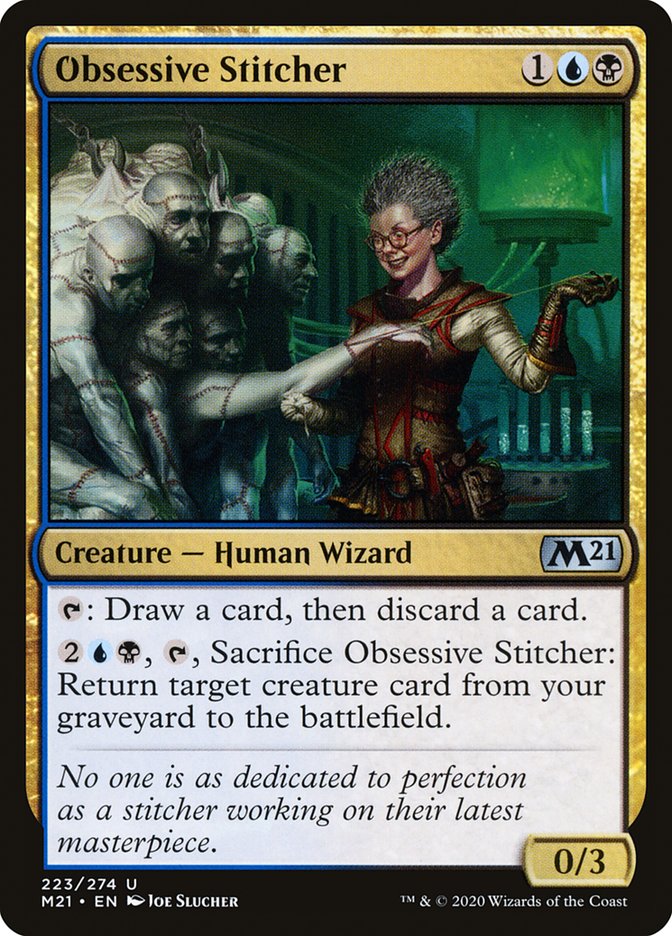 Obsessive Stitcher [Core Set 2021] | Deep Dive Games St. Marys