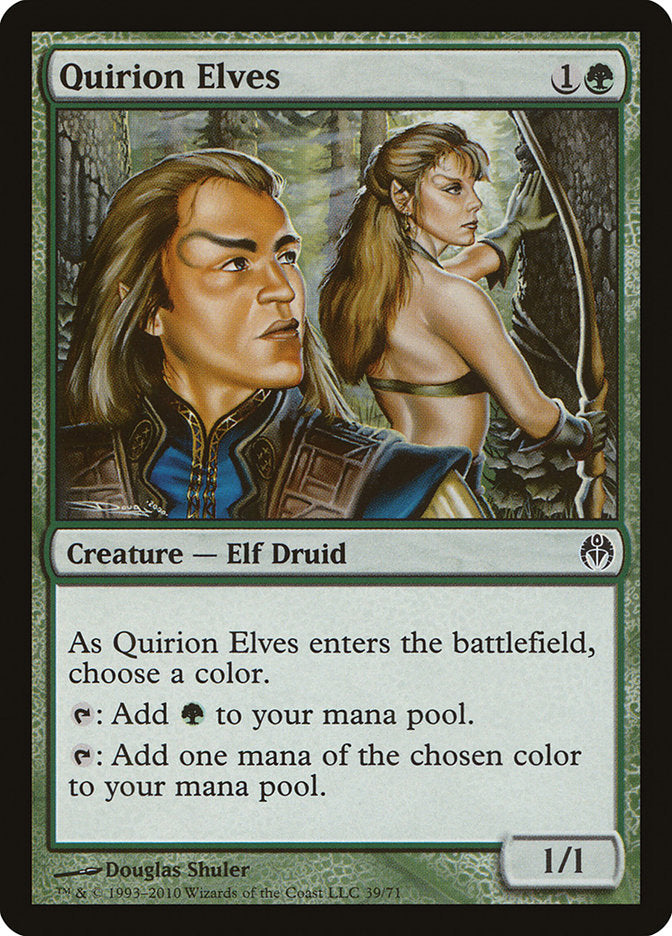 Quirion Elves [Duel Decks: Phyrexia vs. the Coalition] | Deep Dive Games St. Marys