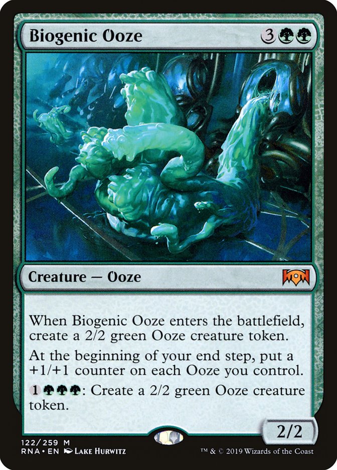 Biogenic Ooze [Ravnica Allegiance] | Deep Dive Games St. Marys