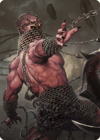 Chain Devil Art Card [Commander Legends: Battle for Baldur's Gate Art Series] | Deep Dive Games St. Marys