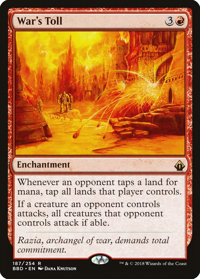 War's Toll [Battlebond] | Deep Dive Games St. Marys
