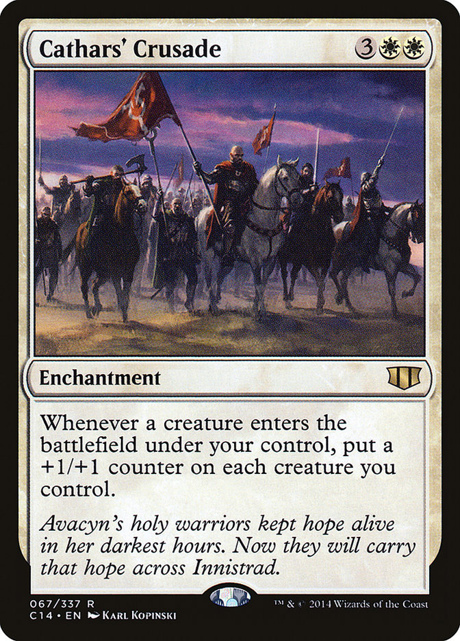 Cathars' Crusade [Commander 2014] | Deep Dive Games St. Marys