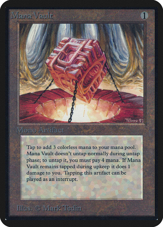 Mana Vault [Alpha Edition] | Deep Dive Games St. Marys