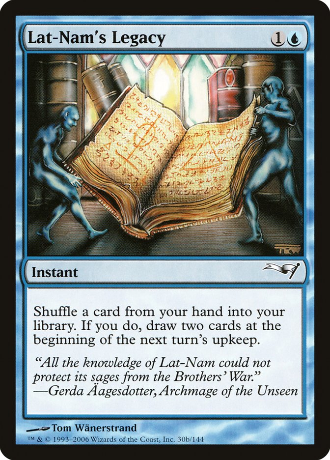 Lat-Nam's Legacy [Coldsnap Theme Decks] | Deep Dive Games St. Marys
