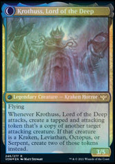 Runo Stromkirk // Krothuss, Lord of the Deep [Innistrad: Crimson Vow Prerelease Promos] | Deep Dive Games St. Marys