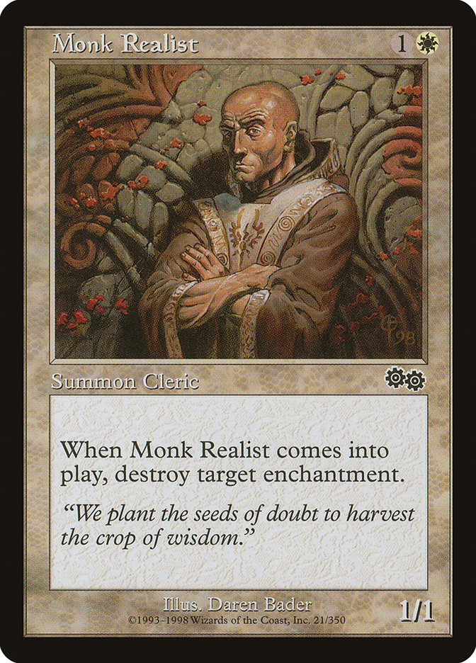 Monk Realist [Urza's Saga] | Deep Dive Games St. Marys