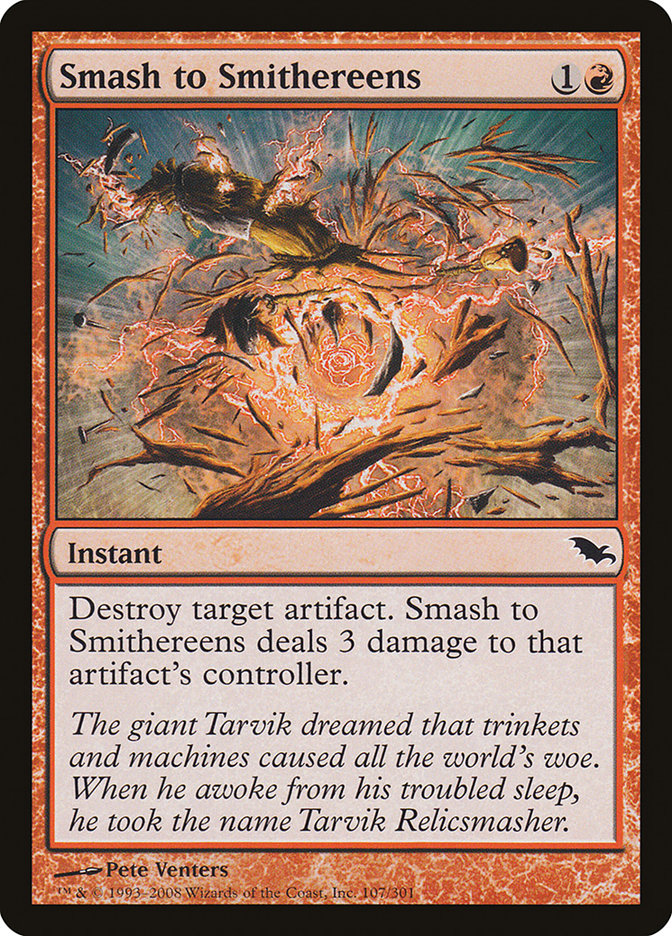 Smash to Smithereens [Shadowmoor] | Deep Dive Games St. Marys