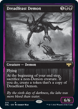 Dreadfeast Demon [Innistrad: Double Feature] | Deep Dive Games St. Marys