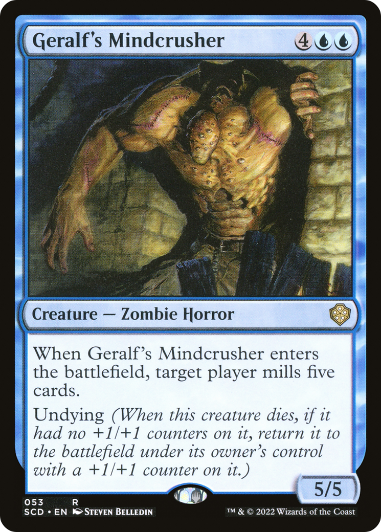Geralf's Mindcrusher [Starter Commander Decks] | Deep Dive Games St. Marys