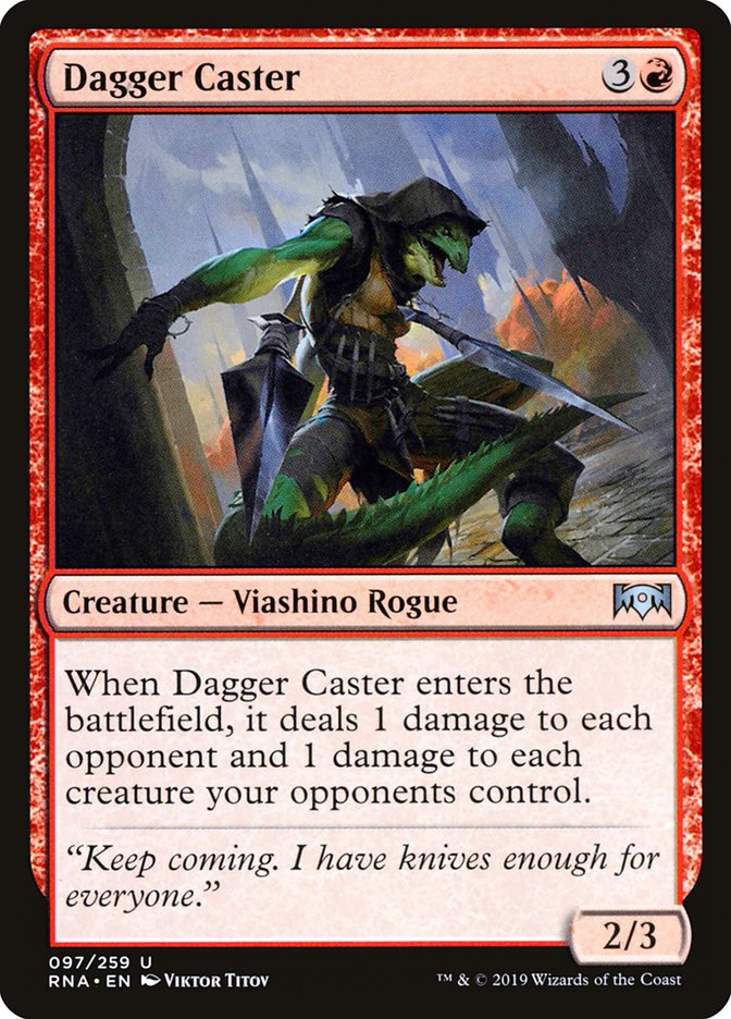 Dagger Caster [Ravnica Allegiance] | Deep Dive Games St. Marys